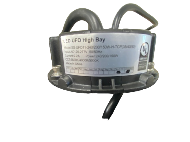 PRO-SELECT UFO High Bay 150lm/w 240w/200w/150w Selectable 3500K/4000K/5000K