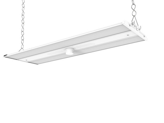 (2-PACK) PRO-SELECT High Bay 3FT 45,000 Lumen 300w/260w/220w Adjustable 3500K/4000K/5000K Adjustable PRE-INSTALLED 12VDC AUX SOCKET (Hanging Kit Included)