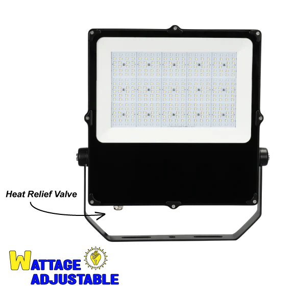 Flood Light WATTAGE SWITCHABLE (100W/150W/200W) 26,000lm 5000K 0-10V Dimmable